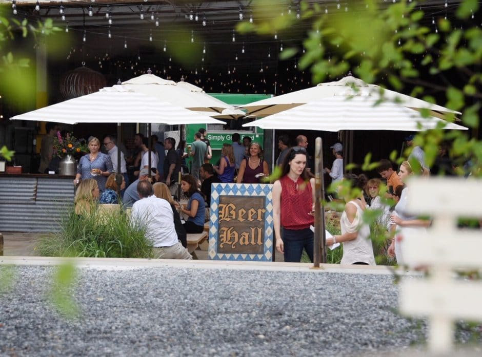 The Creamery Churns a PopUp Beer Garden into Square — The Town